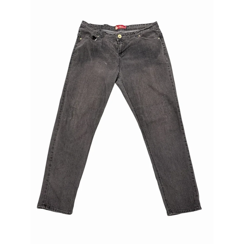 Vintage Apple Bottoms‎ Jeans Women's Size 20 Black 90'S Y2K Pants HipHop Nelly